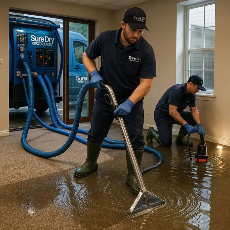 Water Extraction and Removal process in Princeton, FL